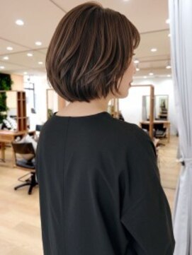 アエル 川西能勢口本店(aeru) エアリー透け感ボブ【川西能勢口駅】