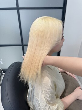 那覇/小顔/ココアベージュ/オリーブグレー/ブロンドヘア