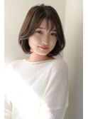 韓国風レイヤーボブ＋髪質改善トリートメント 神戸/三宮/ボブ