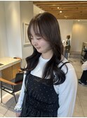 【three.】北浜/淀屋橋　シアーベージュ　くびれ巻き