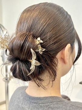 ヘアデザインロアール 元町店(Hair Design LOIRE) お呼ばれヘアセット