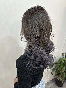 ルヴェルヘアー(Revel hair) ラベンダー×グラデーション
