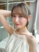 シルクレイ 新宿店(Silk-lei) 小顔★顔周り 韓国風レイヤースタイル/20代30代40代新宿
