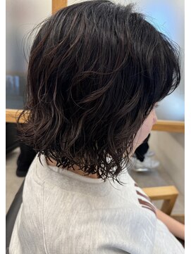  リュクスバトーバイトリコ 船橋南口店(Luxe BATEAU by tricot) Digital perm × Bob