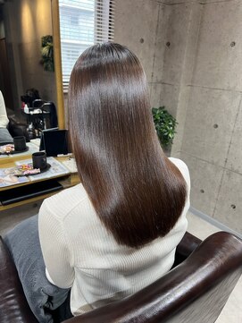 テテ(tete) 髪質改善縮毛矯正ストレート×namo spec