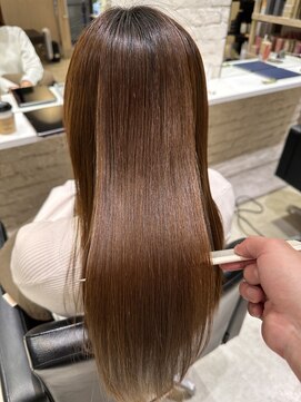 フリーラ 横浜(freera) 髪質改善サラサラプレミアム大人ガーリー韓国ロングAライン横浜