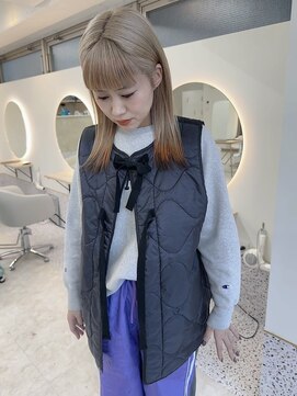 イェッカ パビル(YECCA pabil) 裾カラー