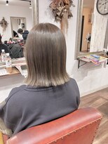 ヘアメイク アンフィ(amphi)&nbsp;矯正毛でもOK！透明感ベージュ.~*＊..