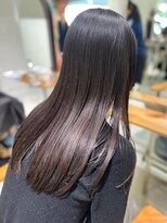 スペシウムバイアンバースデー(spacium by UNBIRTHDAY) 透明感カラー×髪質改善ストレート