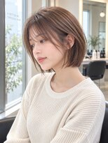 ライクバイコトナ 越谷(RIKE by kotona)&nbsp;レイヤーボブ髪型20代30代40代50代前髪あり前髪なし面長丸顔越谷