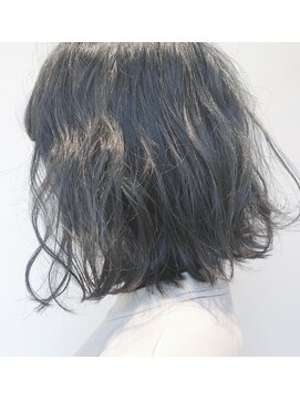 オーイット(ooit) *アッシュグレー×ウェーブボブ*