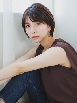 シュシュ(chouchou) 大人カワイイひし形ショートボブ２０代３０代ハンサムショート