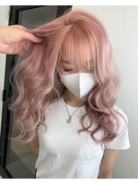 エゴル ナゴヤサカエ(ENGOL NAGOYA SAKAE) ピンク/ピンクカラー/ハイトーンカラー