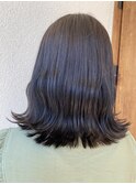 透明感ツヤ髪外ハネボブ大人可愛い20代30代くびれシルエット