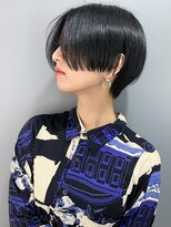 ラウンジ モリオ イケブクロ(Lounge MORIO Ikebukuro)&nbsp;【morio池袋】綺麗でかっこいい黒髪ショート♪