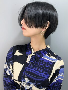 ラウンジ モリオ イケブクロ(Lounge MORIO Ikebukuro) 【morio池袋】綺麗でかっこいい黒髪ショート♪