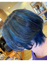 ヘアーコレット(hair Colet)&nbsp;ブルーくびれショート