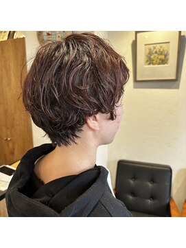 アルマヘアー(Alma hair by murasaki) ◎ショートのマッシュパーマスタイル◎