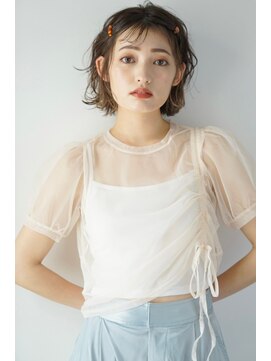 パール(PearL) 【PearL】抜け感エアリーボブルフ/姫カット/20代30代40代ヘア