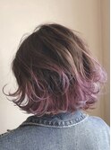 パープルカラー/ショート