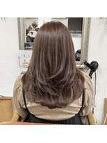 ヘアメイク アンフィ(amphi)&nbsp;秋色ブランジュカラー