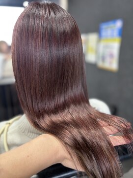 アローズ 荒尾店(arose) ほんのりピンクなパープルカラー