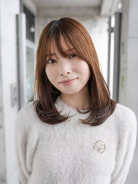 ホロン 池袋(HOLON) 池袋HOLON【ナチュラルレイヤー/暗髪ミディアム】