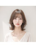 レリーアンテ 大阪梅田(Rely ante) ホワイトグレージュ/デジタルパーマ/チェリーブラウン/西梅田