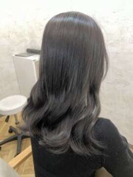 アリアバイエクラート 新宿南口店(ARiA by ECLART) 地毛風カラー[髪質改善][縮毛矯正]