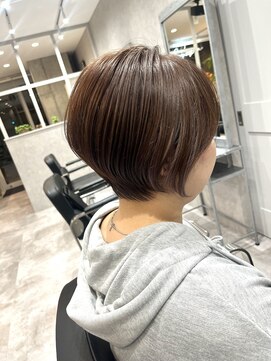 ソヨン 本厚木店(SOYON) 丸みショート/前下がり/アディクシー/ラベンダー/本厚木