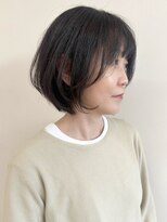 セイドット リー(Say. Ree)&nbsp;say.ホワイトグレージュショートボブチェリーブラウンアッシュ