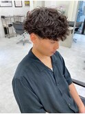 ツイストスパイラルパーマツイストパーマ波巻きパーマウルフ★