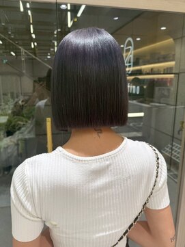 ゼスト フィーノ(ZEST fino) 【橋本姫奈】ヘイリーボブ×グレージュ