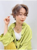 【寺本】ふわっとボリュームショートアップバング