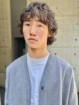 アンティ(ANTI)&nbsp;メンズマッシュウルフパーマ