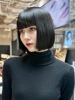 アルバム 新宿(ALBUM SHINJUKU)&nbsp;ボブショートミディアムおくれ毛韓国ヘア美髪_ba553241