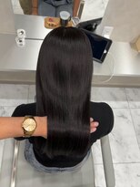 キング 梅田店(K!ng)&nbsp;縮毛矯正髪質改善ハイライトレイヤーカット梅田美容室エクステ