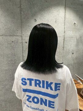 ルース(LOOSE) ツヤツヤミディアム　　立川/立川駅/縮毛矯正/髪質改善/ボブ