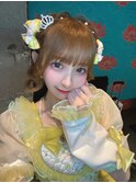 PrettyChuu 白愛ゆあさん ヘアセット担当しました♪