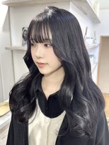 ジーナ 福岡天神(Zina)&nbsp;《Zina福岡天神》艶髪ダークバイオレットカラー