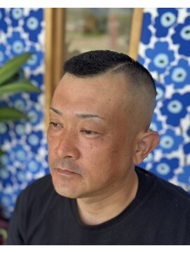 ピシャッとニ代目銀二郎 シンサイパンチパーマ