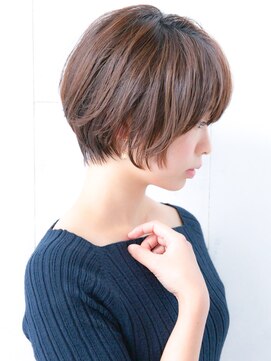 セイドット オモテサンドウ(Say. omotesando) レイヤーボブくびれショート簡単スタイリングウルフ丸みショート