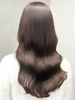 アース 明石店(EARTH) 髪質改善カラーシアーベージュ◎透明感ミルクティーくびれミディ