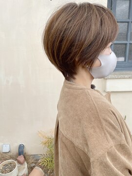 シキ(SIKI) ショートボブ ショート ベージュ グレージュ 大人可愛い