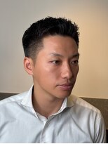 グラッシー(GLASSY)&nbsp;アイロンパーマ/ビジネスヘア/フェードカット/短髪パーマ☆