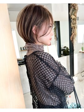 ヘアサロン リボーン(Hair salon Reborn) 王子ボブショートボブカット20代30代40代