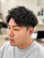クレスフィリア (CLESC')&nbsp;ツイストスパイラルパーマ刈り上げメンズショート