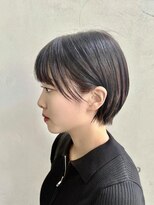 フェイス 石川町 (FACE)&nbsp;ショートボブ×丸みショート×大人ショート×前髪あり×横浜