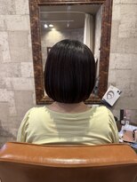 ヘアサロン アプリ(hair salon APPLI)&nbsp;まとまるコンパクトボブ♪