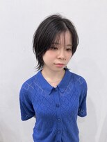 サラ 山口店(SARA) 小顔見せ シースルーナチュラルウルフボブ
